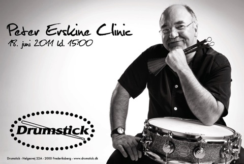 peter erskine, event, trommer, drumstick