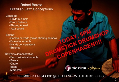 event, rafael barata, trommer, drumstick