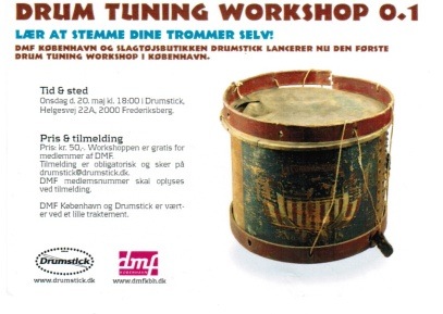 tromestemningsaften, event, trommer, drumstick
